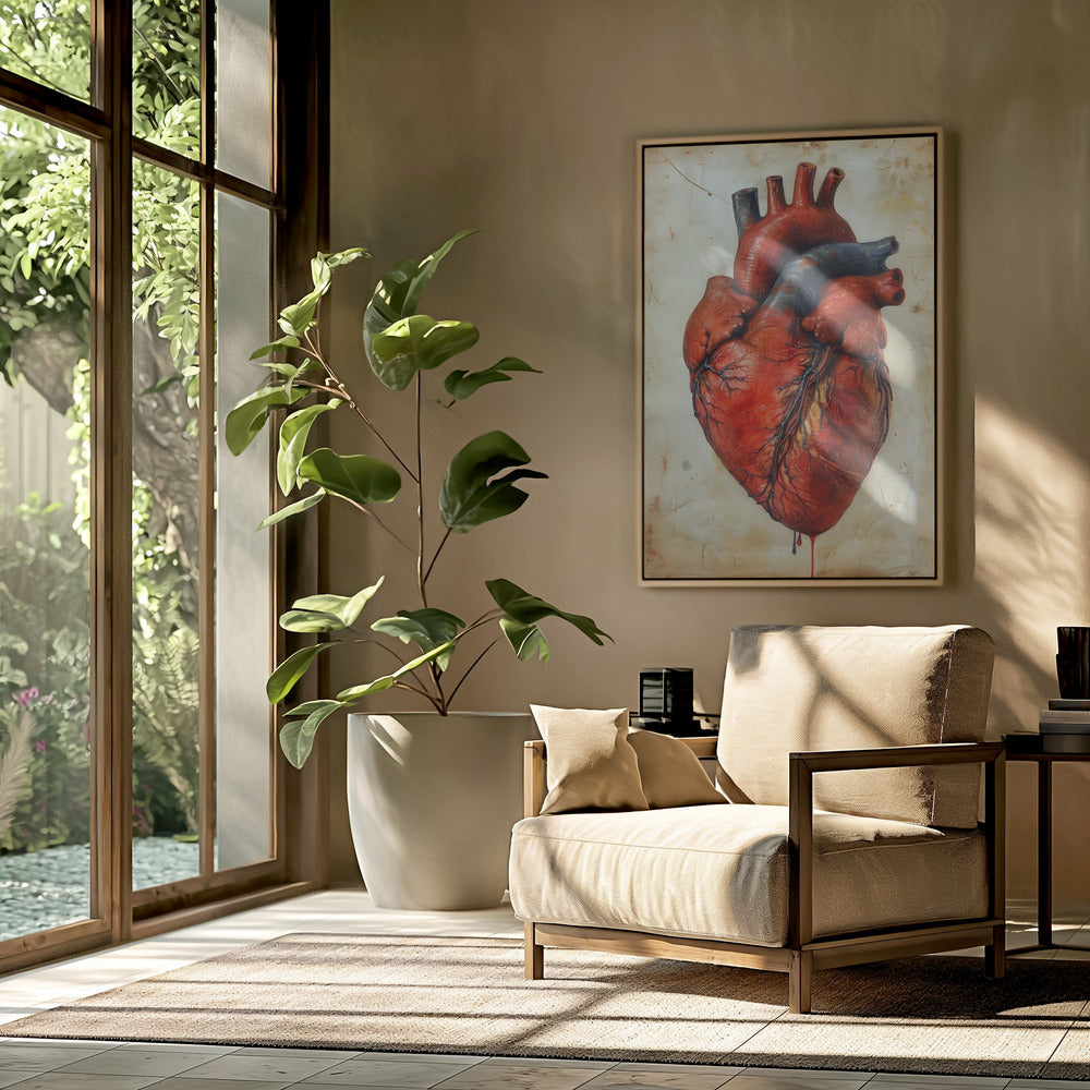 Anatomy Art 3 heart | Poster