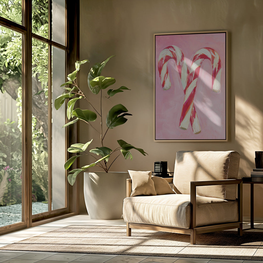 Candy Cane Delight | Poster