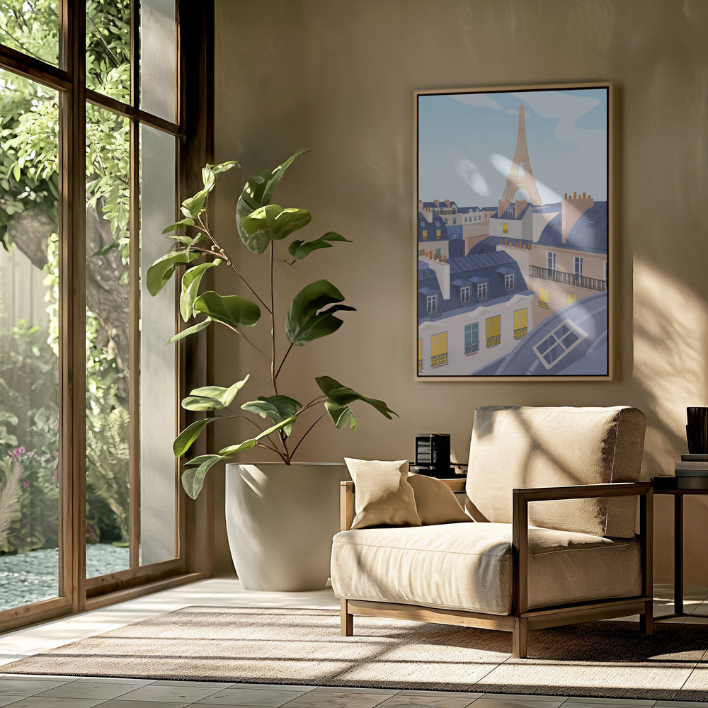 Paris Rooftops | Poster