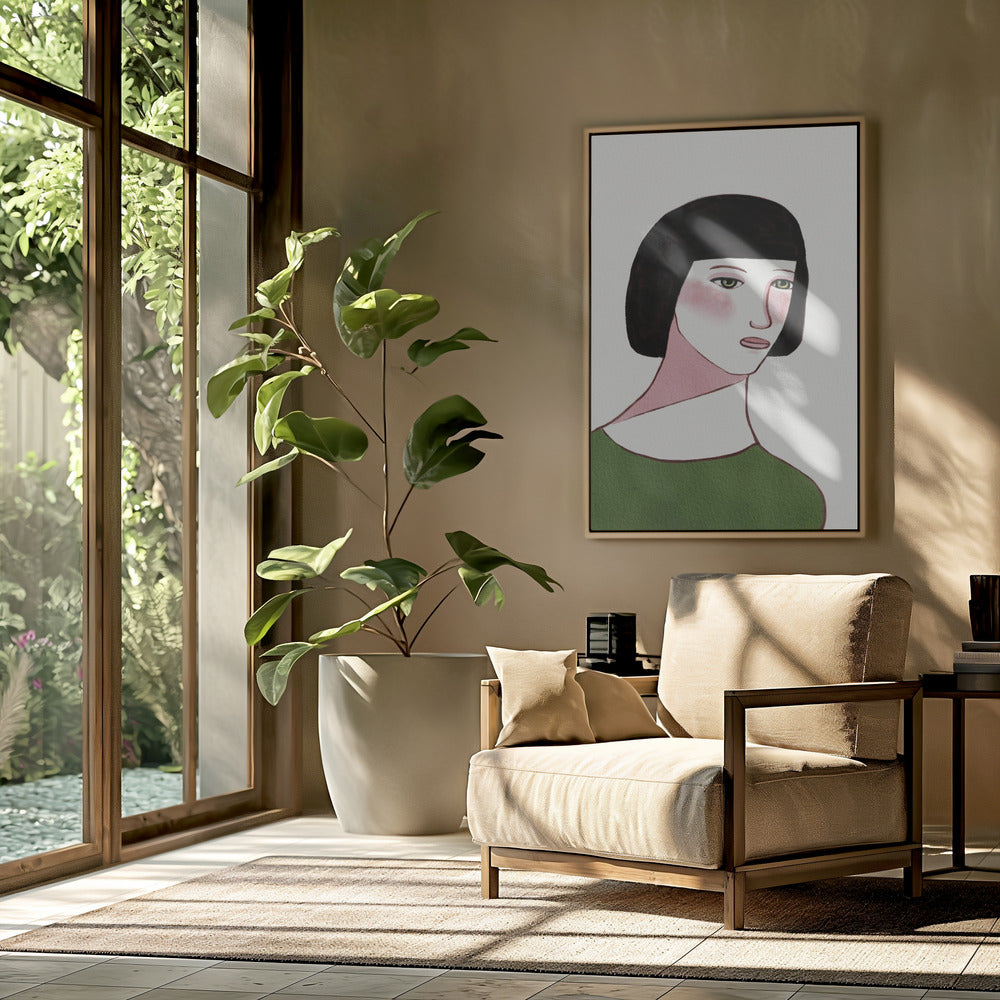 Young lady | Poster