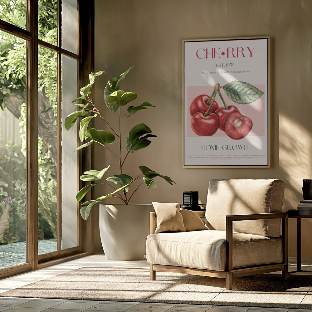 Sweet Red Cherries | Poster