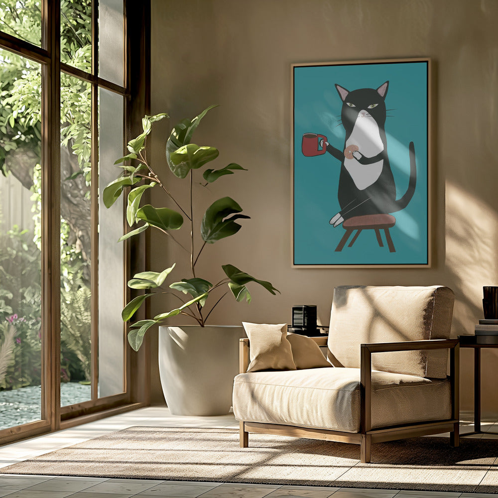 Coffee cat | Poster