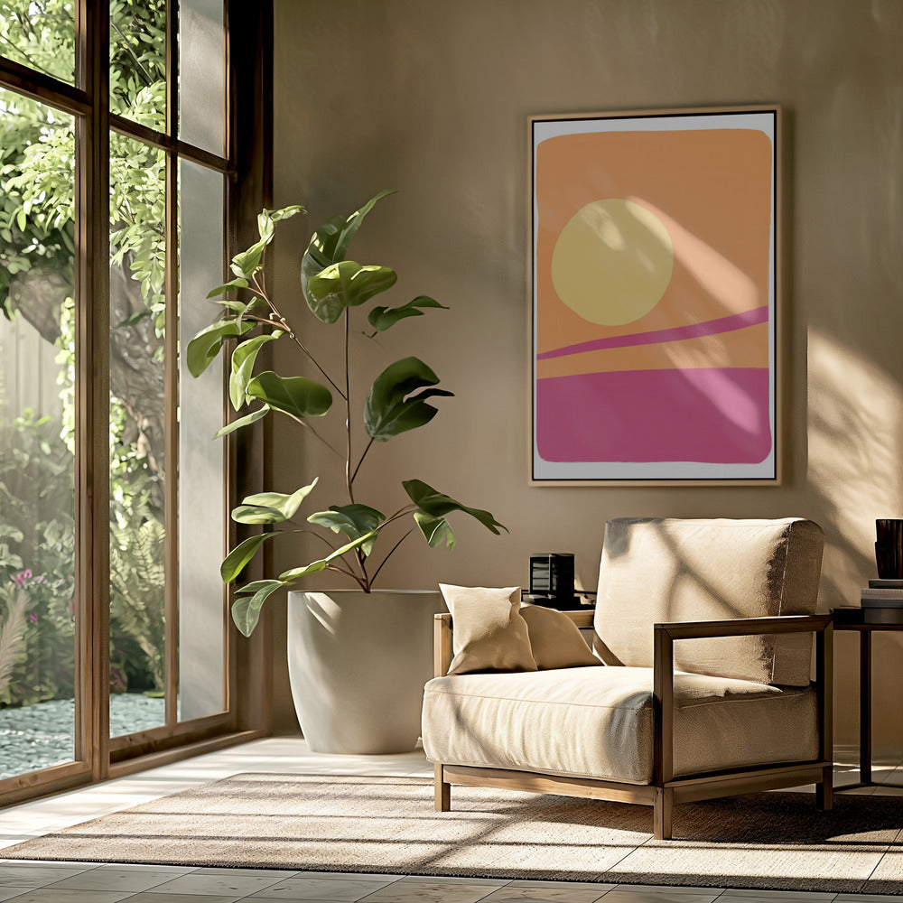 Vibrant Sunset Glow | Poster