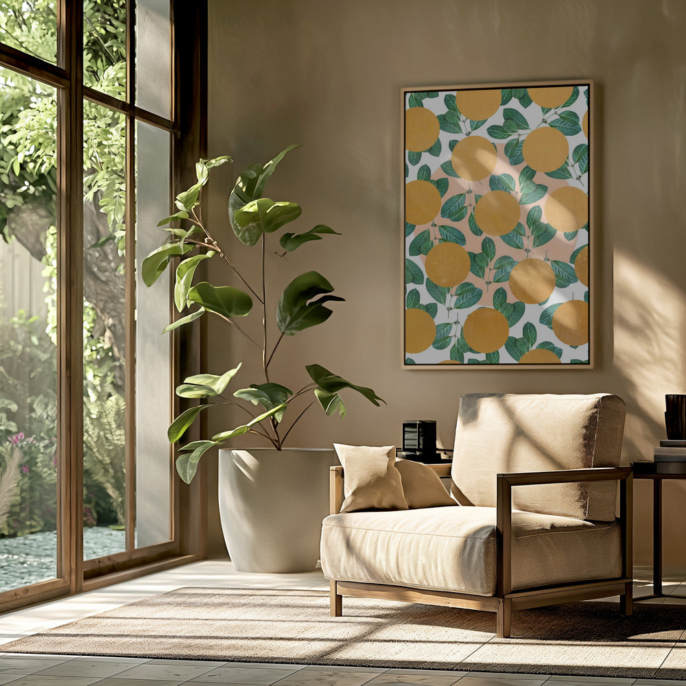 Beverly Botanical Abstract Tropical | Poster
