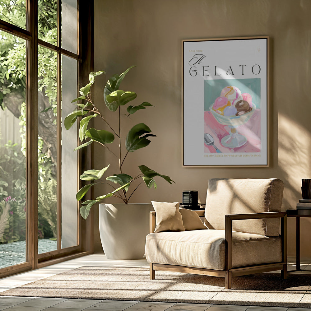 Gelato Icecream Delight | Poster