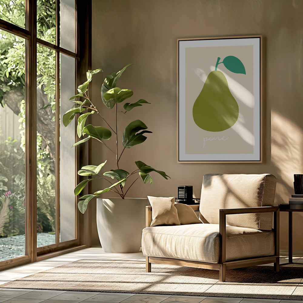 La Poire (Dark Green) | Poster
