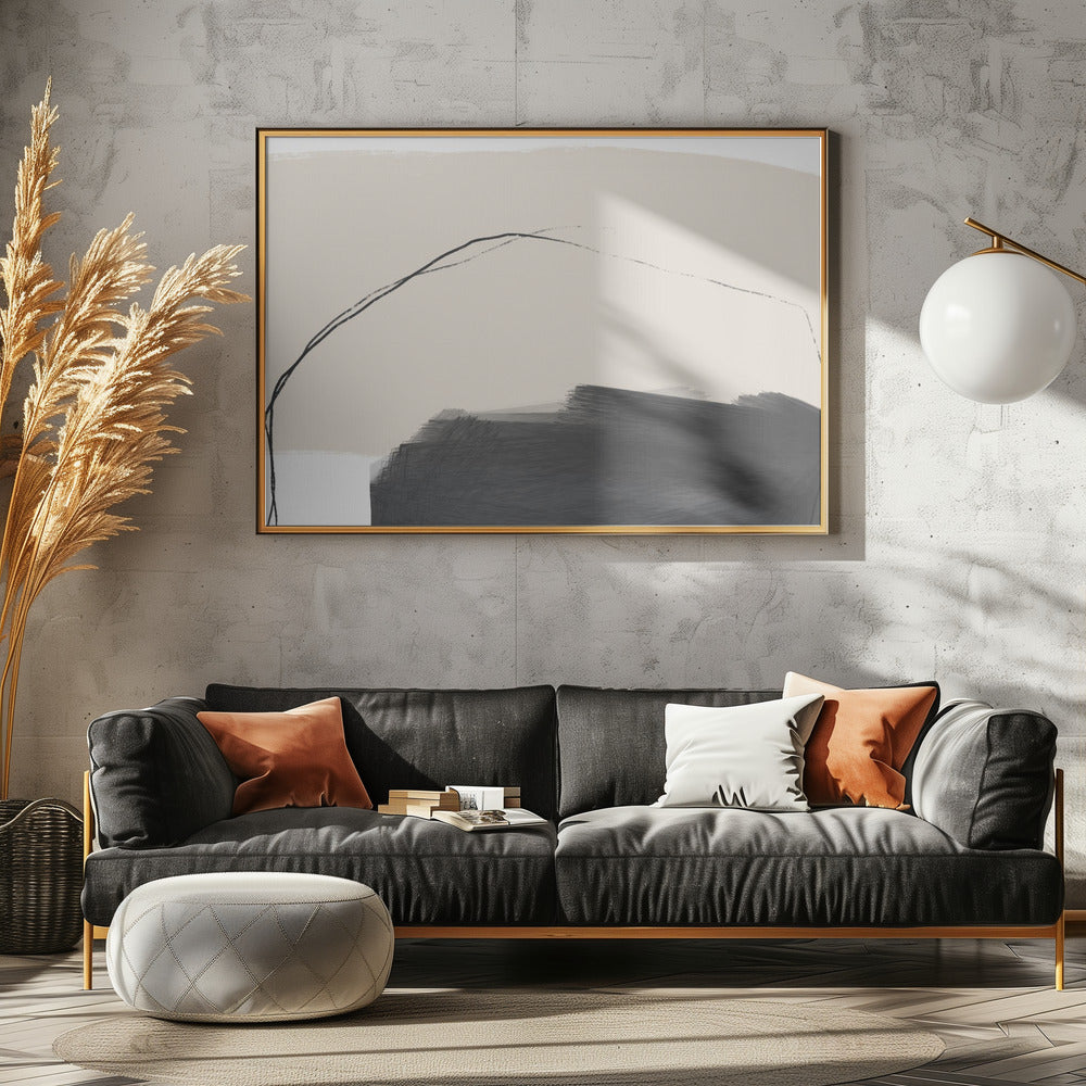 Serene Contours | Canvas