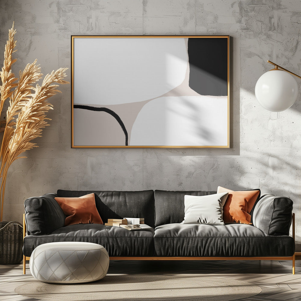 Monochrome Harmony | Poster