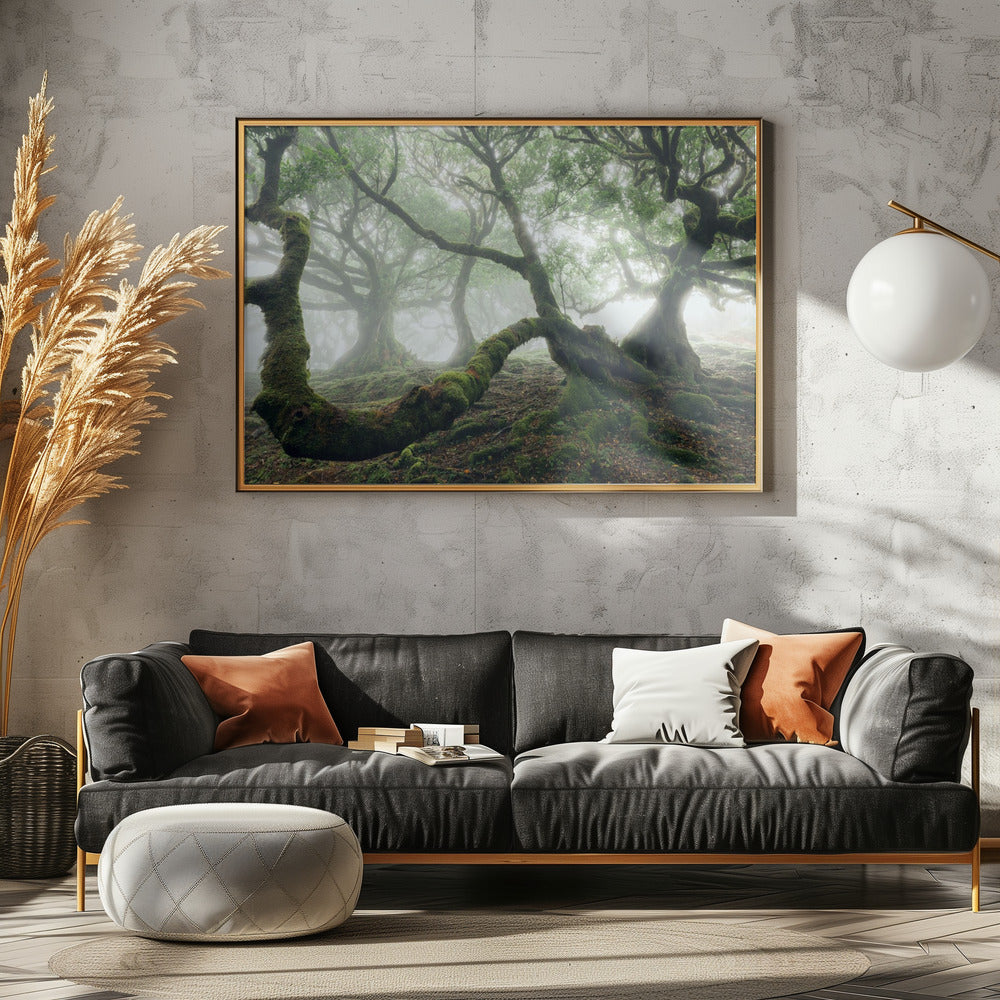 Mystic Laurel Forest | Canvas