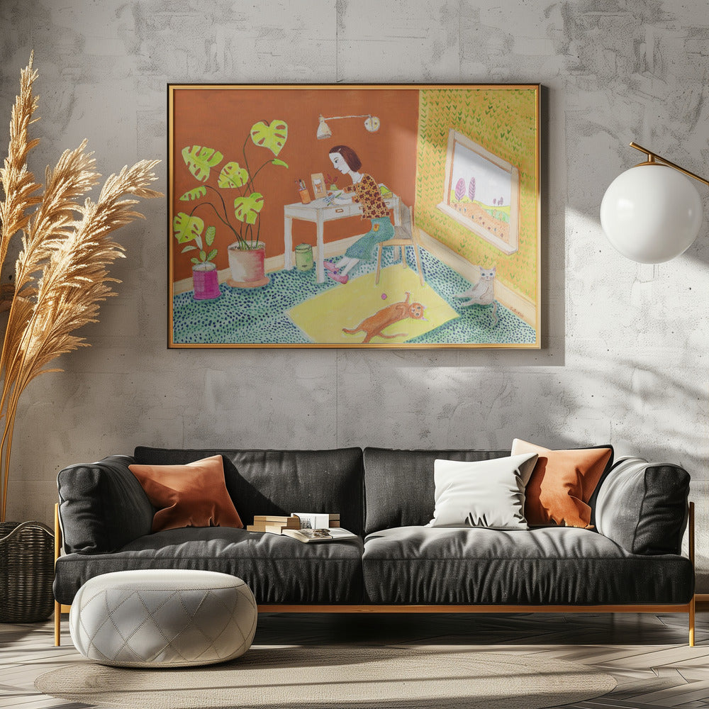 Life with Cats | Poster