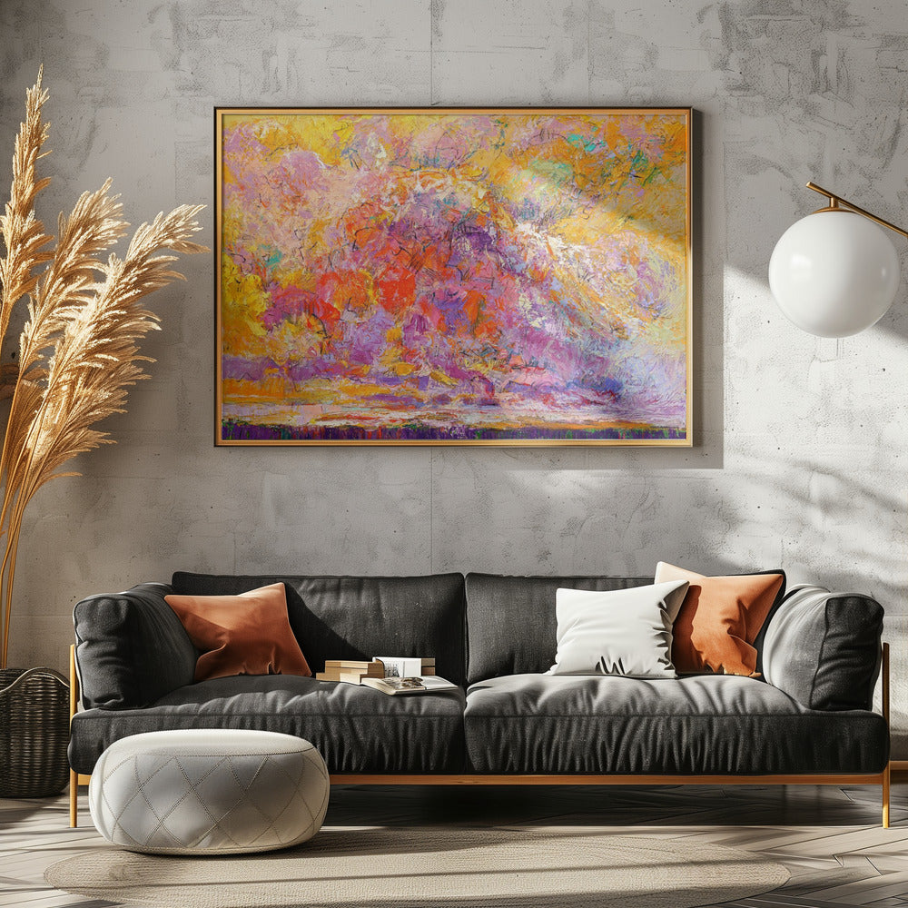 Expressionist Colorful Abstract | Poster