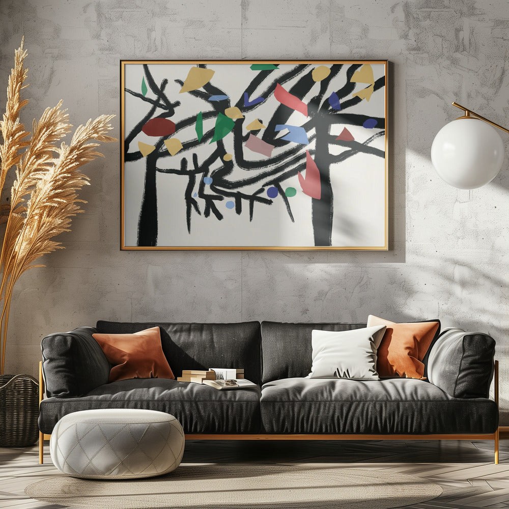 Colors in the forest 02 | Poster