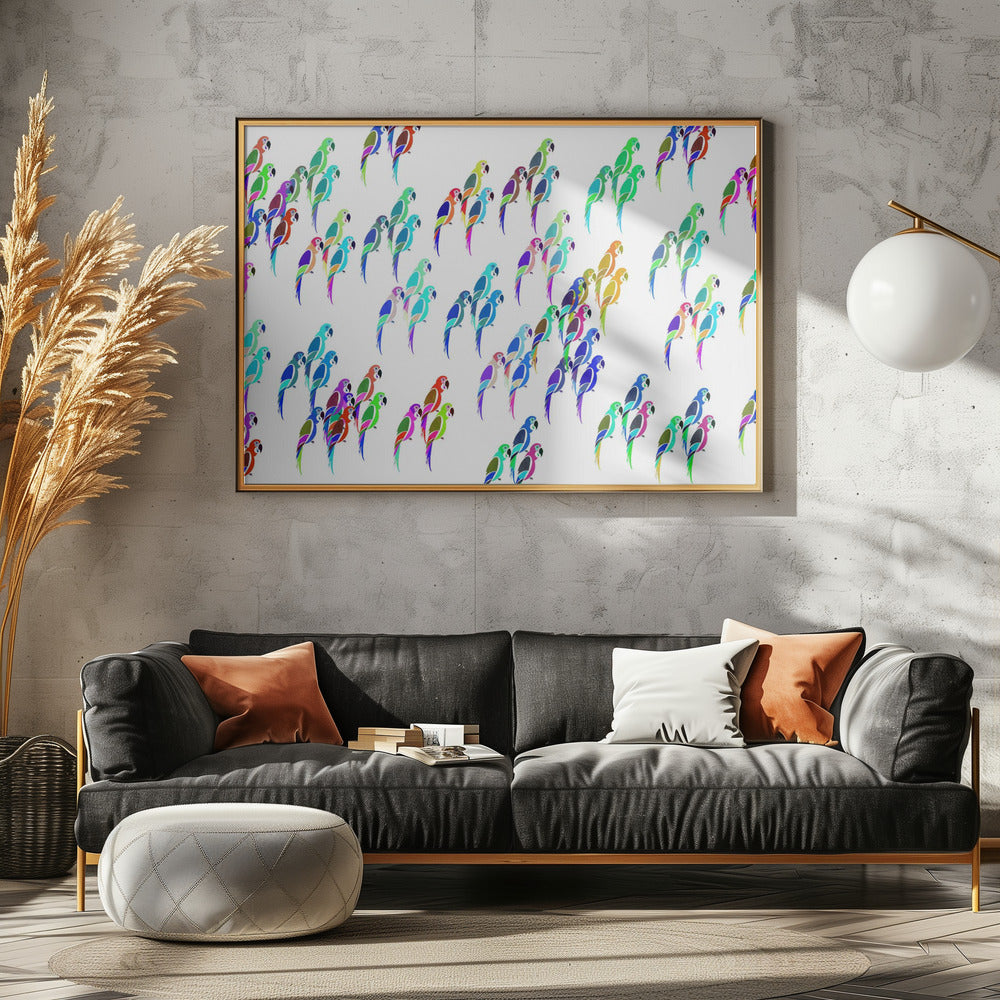 Parakeet Mix | Canvas
