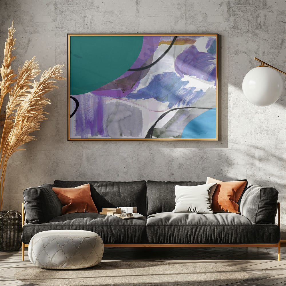 Fluid Abstract Shapes 1 | Poster
