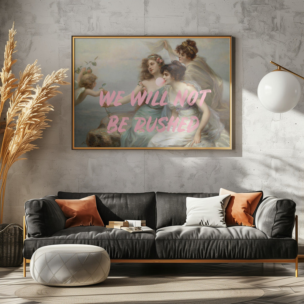 Wewillnotberushed Ratioiso | Canvas