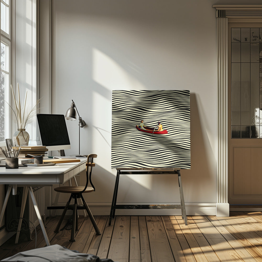 Illusionary Boat Ride | Canvas