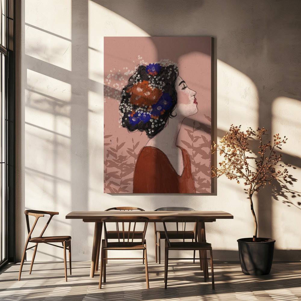 Blossoms in Profile | Canvas