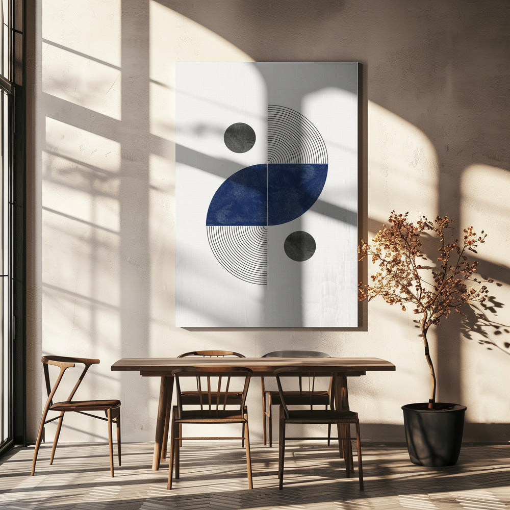 Symmetric Echoes | Canvas