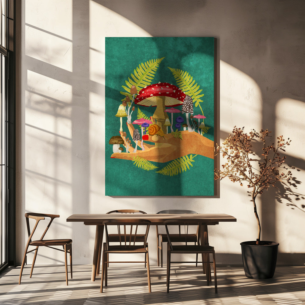 My Mushroom Cosmos | Canvas