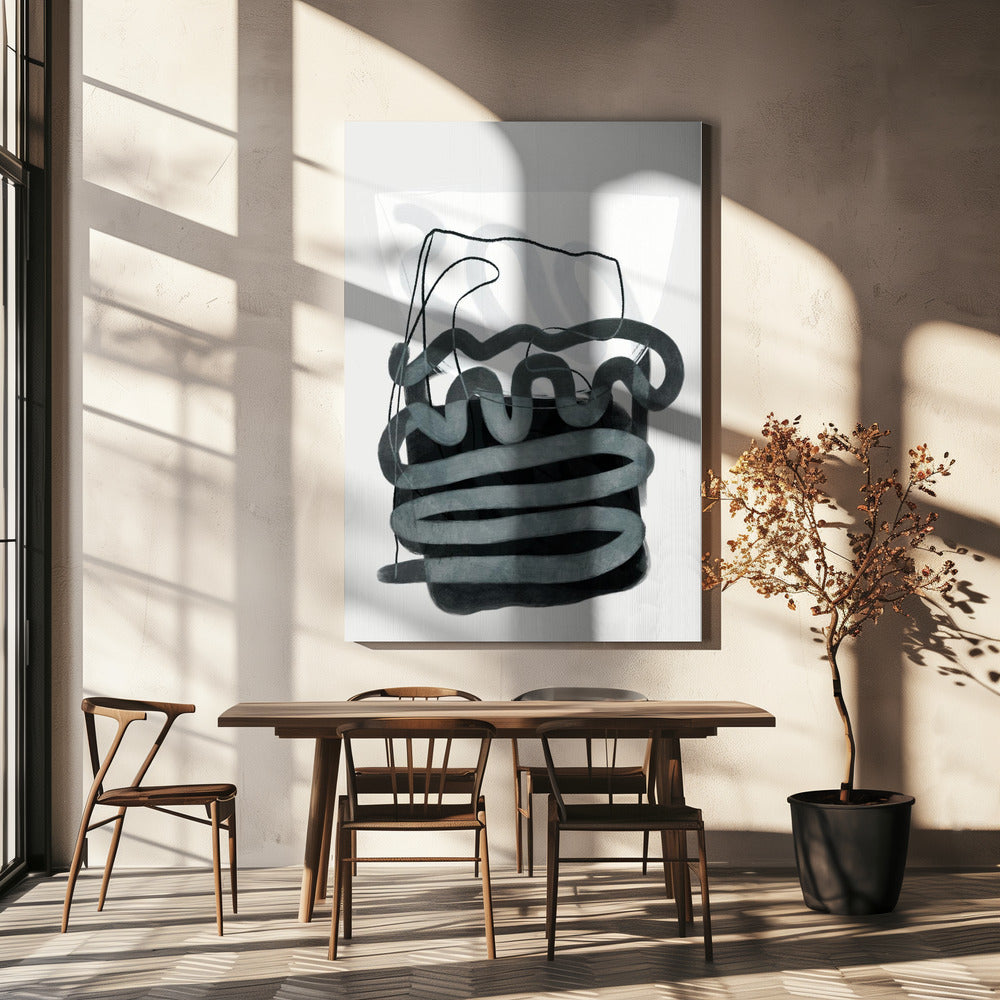 Painted Lines Swazz 3 Kopie | Canvas