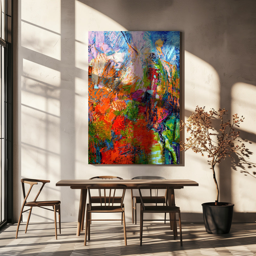 Ethereal Blossom Glow | Canvas