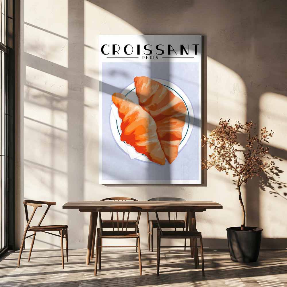 Croissant - Paris | Canvas