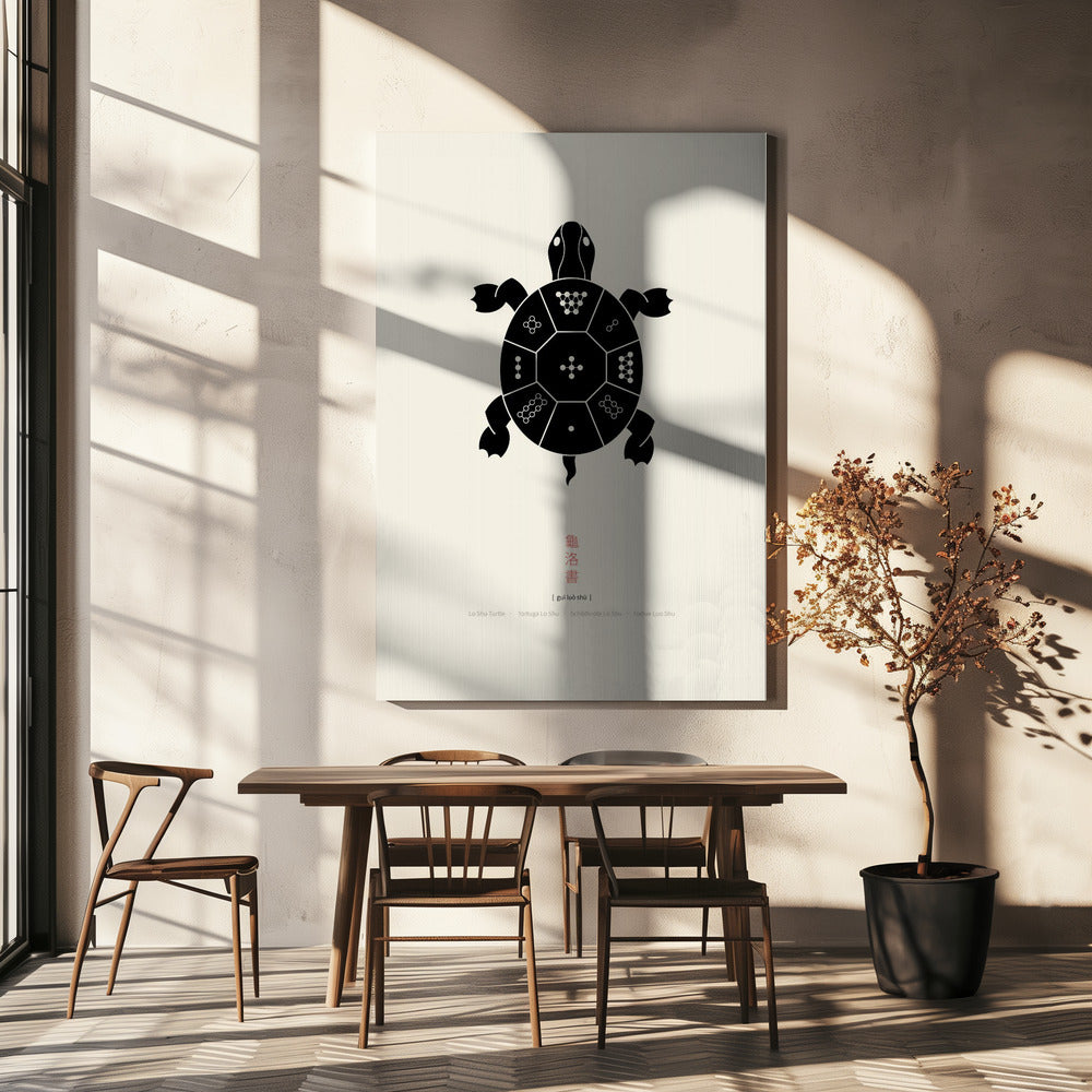 Lo Shu Turtle | Canvas