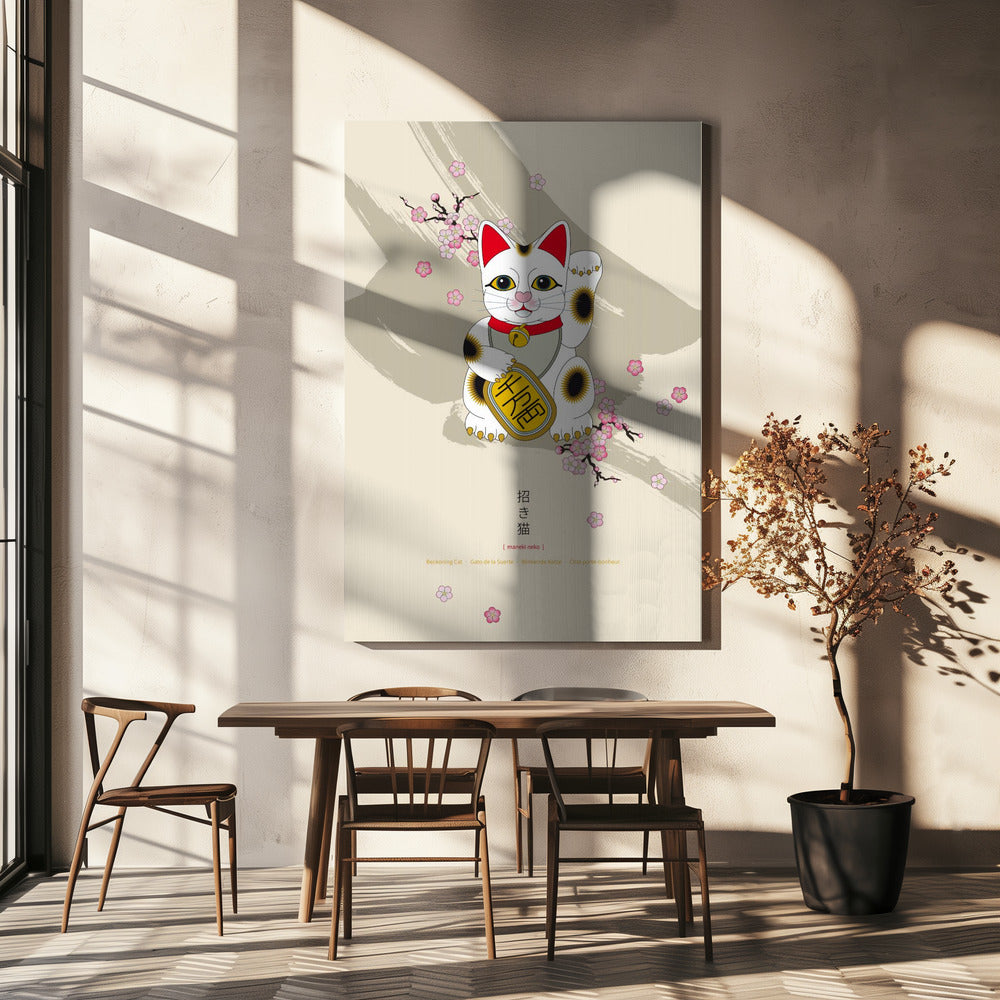 Maneki Neko | 招額猫 | Canvas