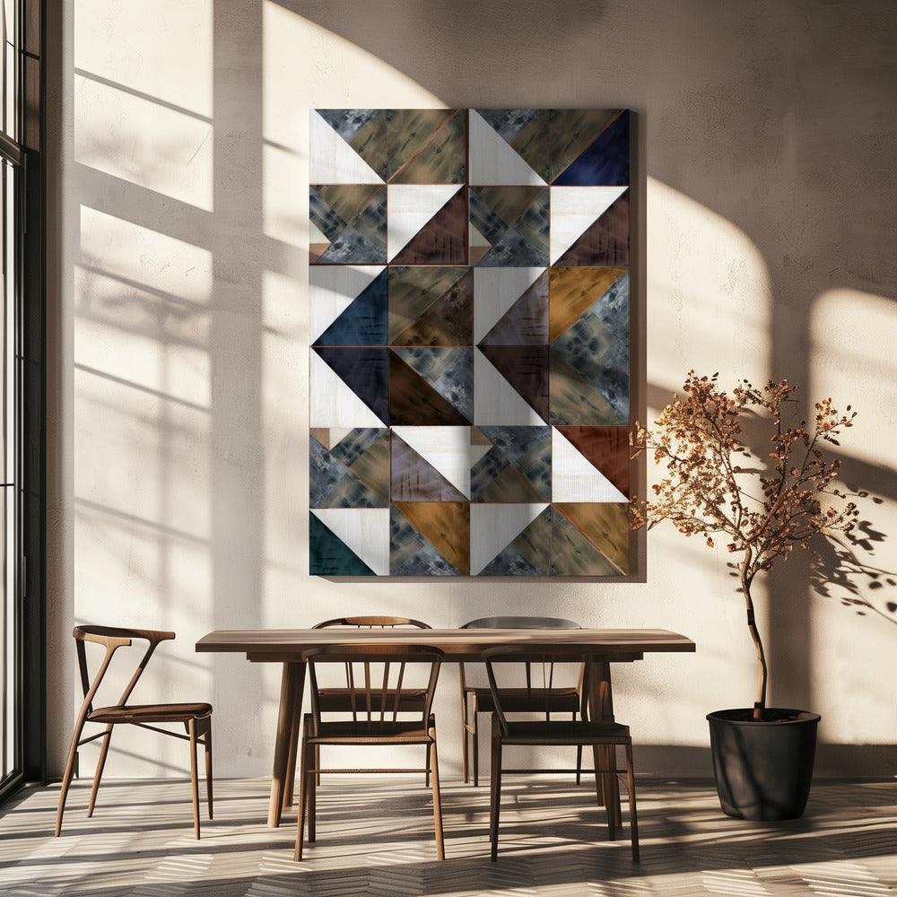 Sepia Inlay 2 | Canvas