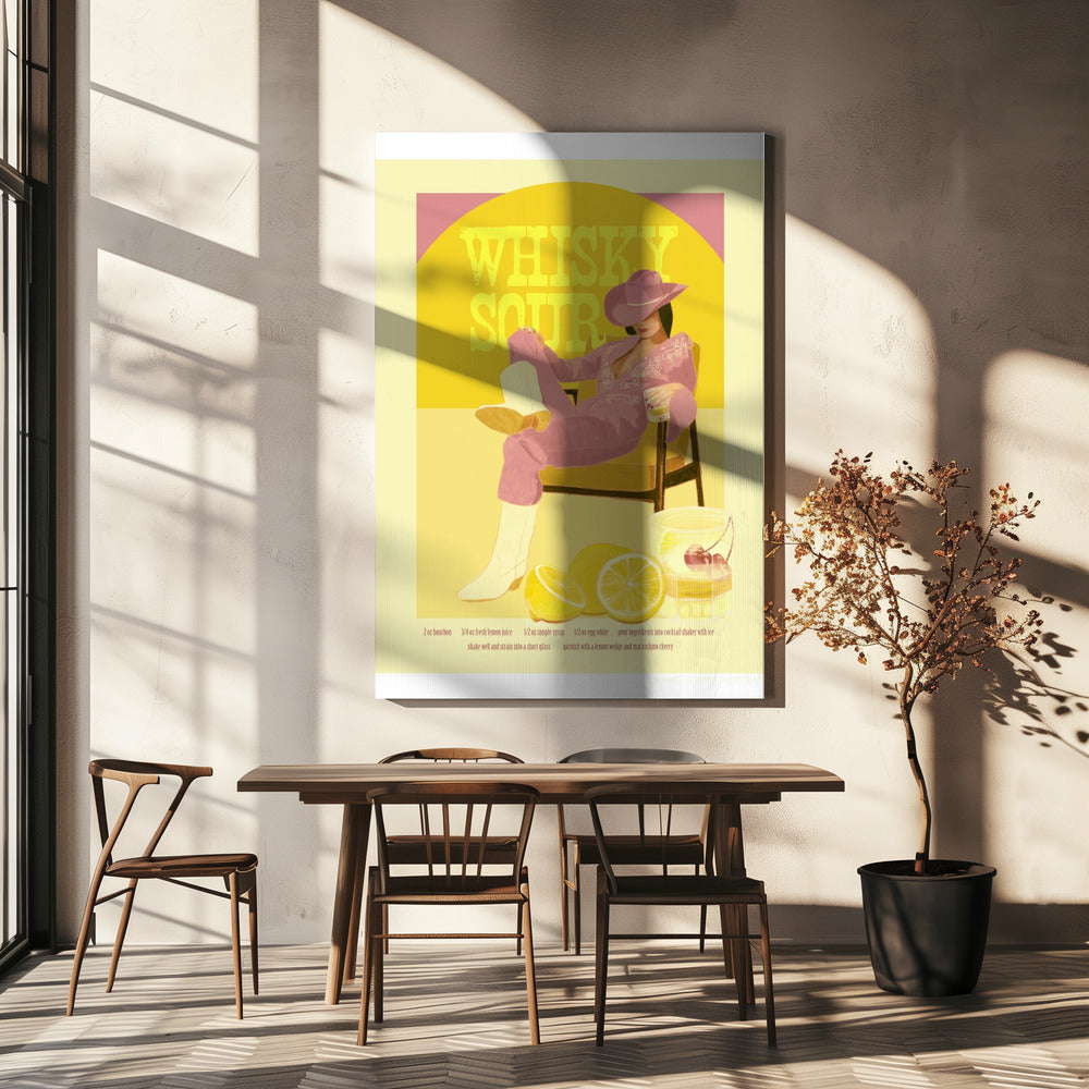 Jlr Whiskysour Pink Copy | Canvas