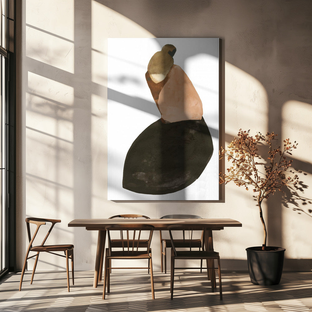 Sitting Woman no.13 | Canvas