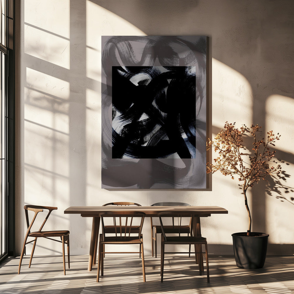 Abstract Brush Strokes 164Y | Canvas