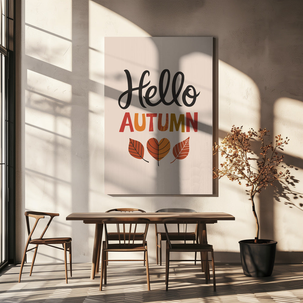 Hello Autumn | Canvas