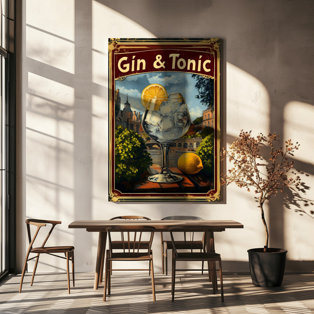 Gin &amp; Tonic Vintage | Canvas