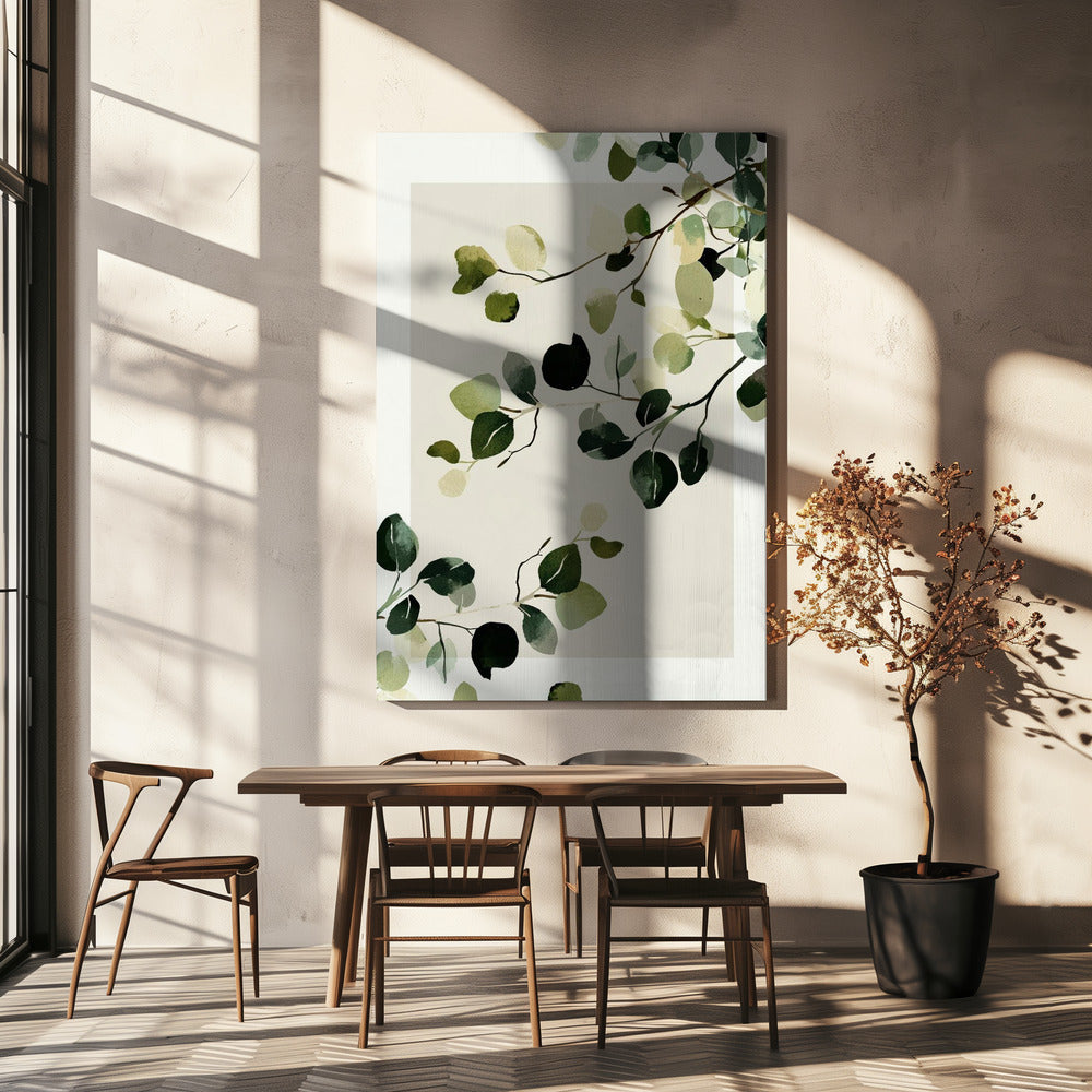 Leafy Whispers | Canvas