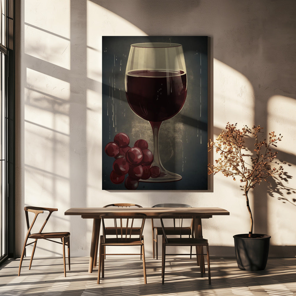 Red Red Wine No 1 | Canvas