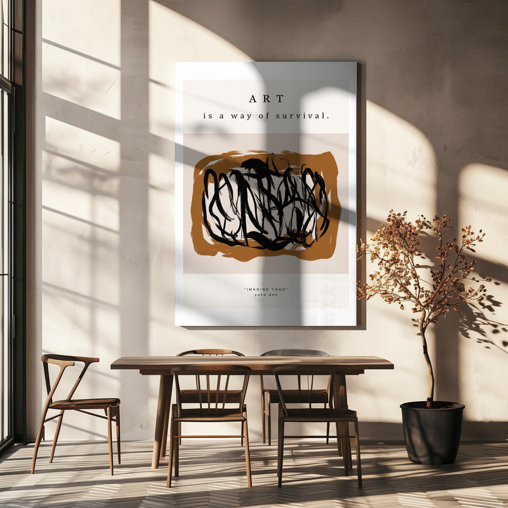 Survival Scribbles | Canvas