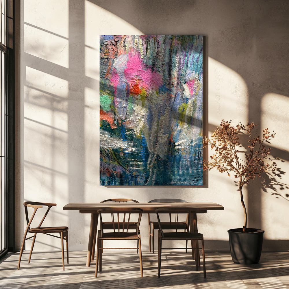 Expressionist Colorful Abstract | Canvas