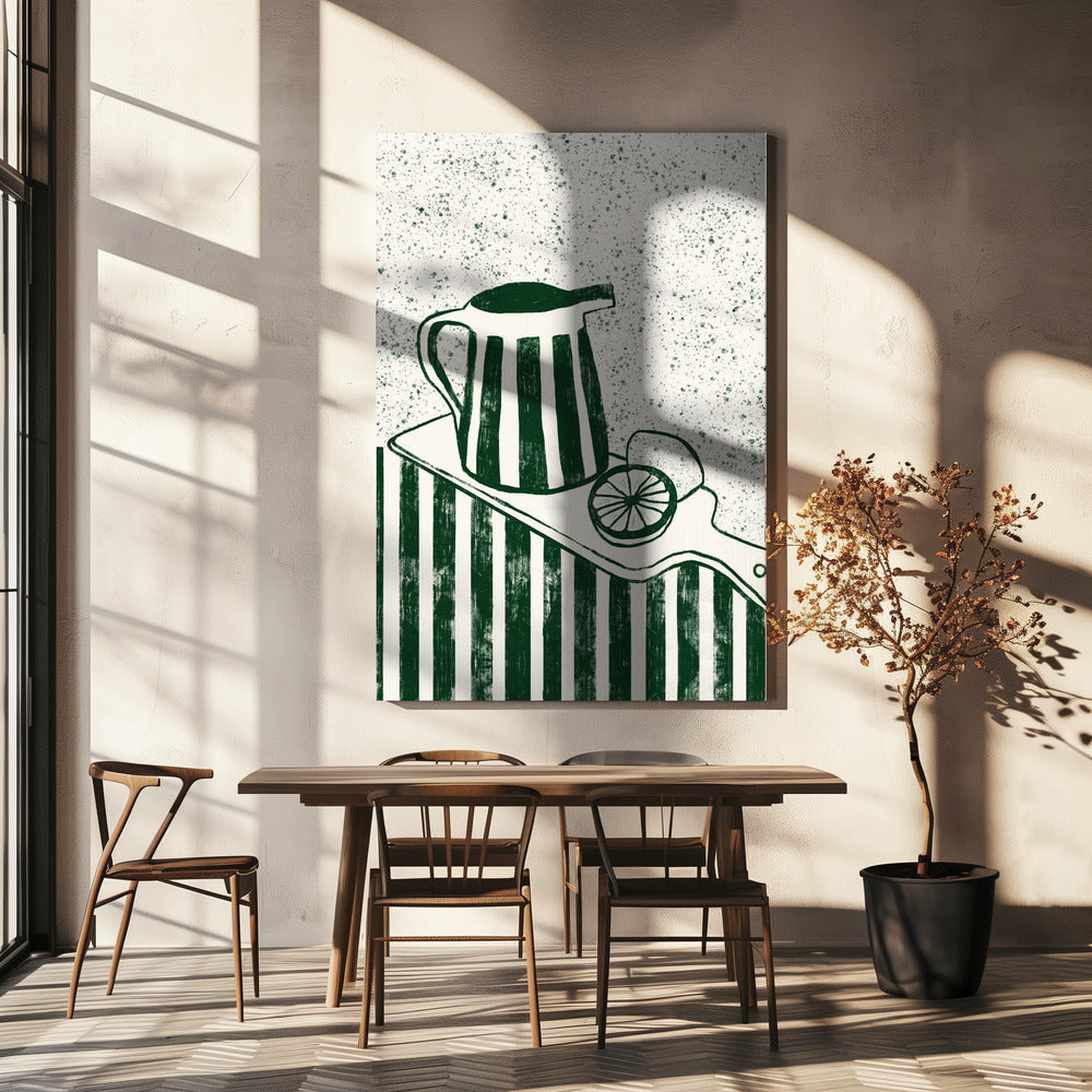 GREEN SERVED | Canvas