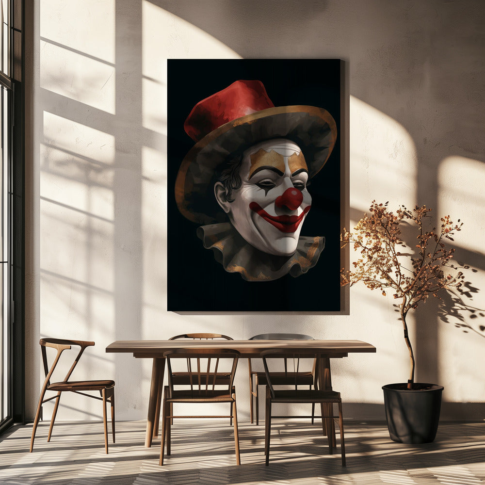 The Smiling Clown | Canvas