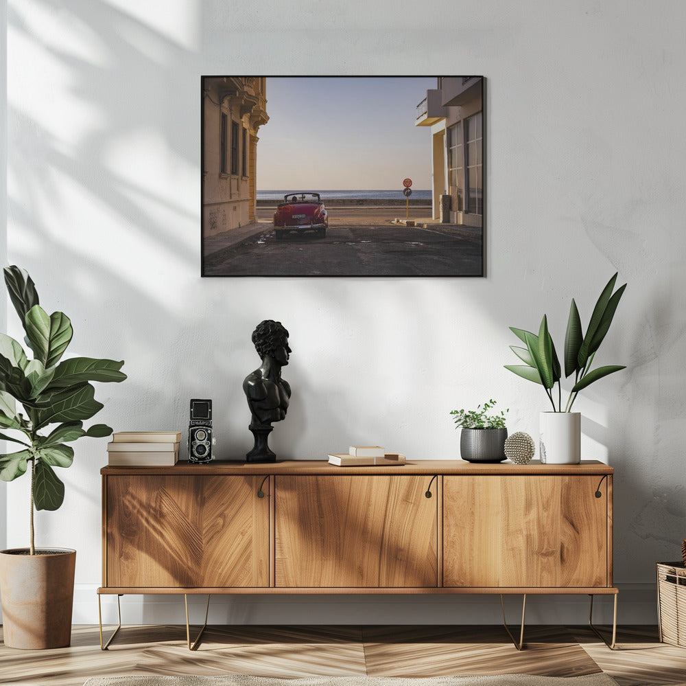 Watching the sun set - Havana | Poster