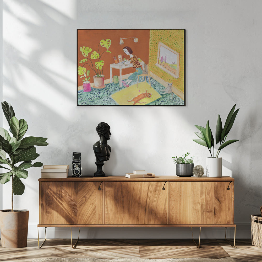 Life with Cats | Poster