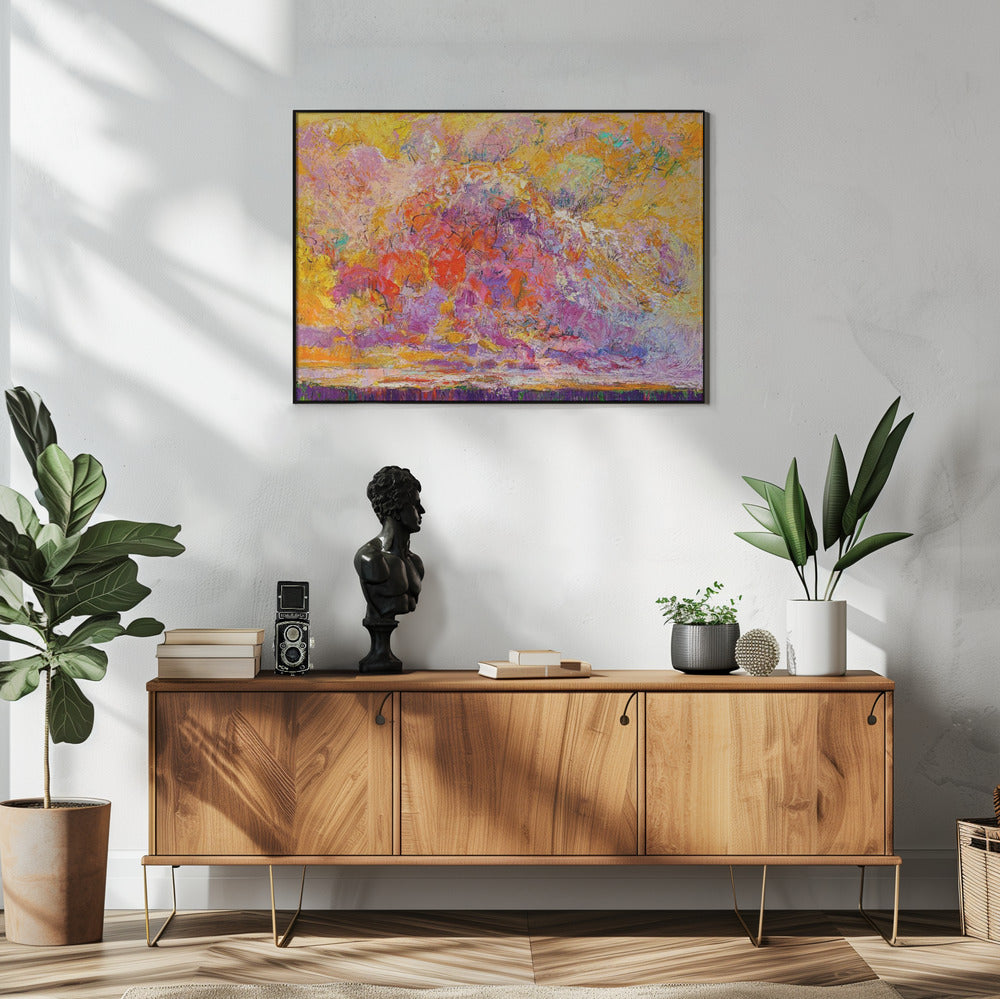 Expressionist Colorful Abstract | Poster