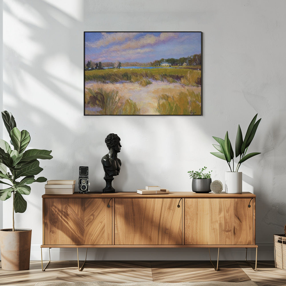 Serene Marshland View | Poster
