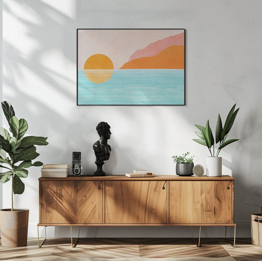 Island Sunset | Poster