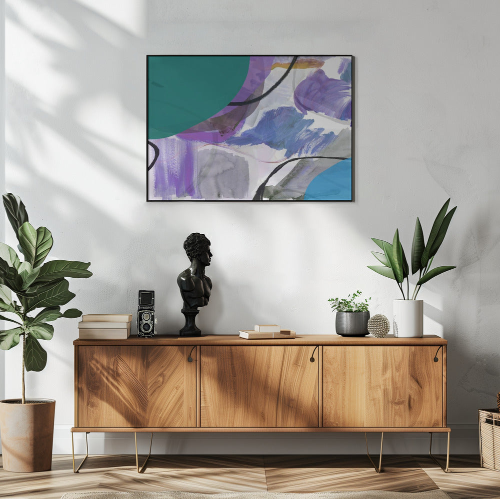 Fluid Abstract Shapes 1 | Poster
