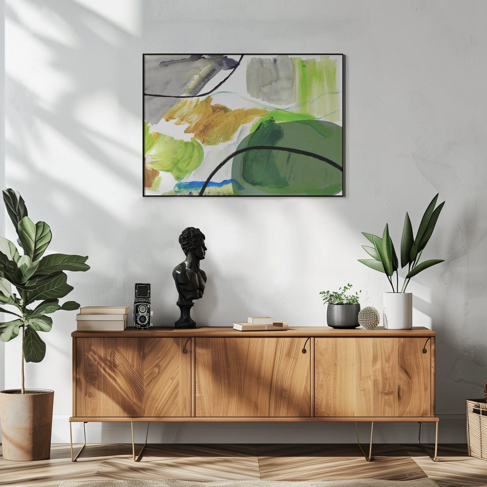 Fluid Abstract Shapes 3 | Poster