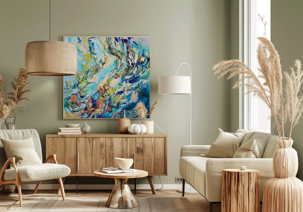 Burst of Blooming Light | Canvas