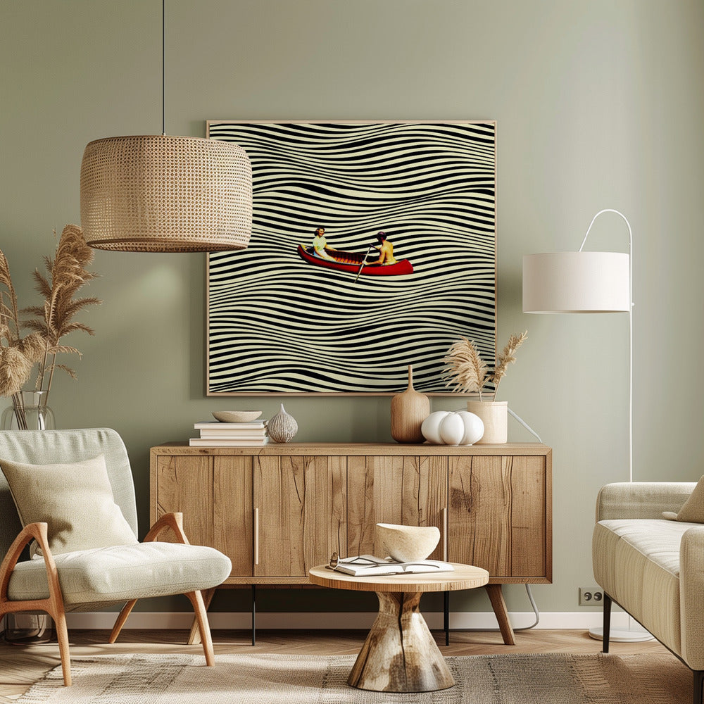 Illusionary Boat Ride | Canvas