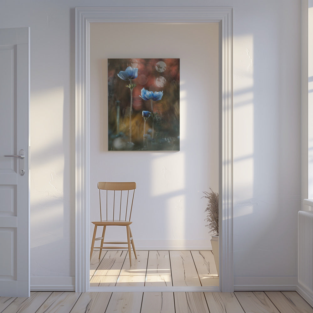 A riot of colors in a grey and dreary world | Canvas